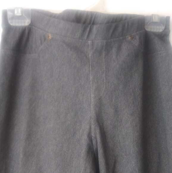 Pants - Women's Grey Denim Jeggings